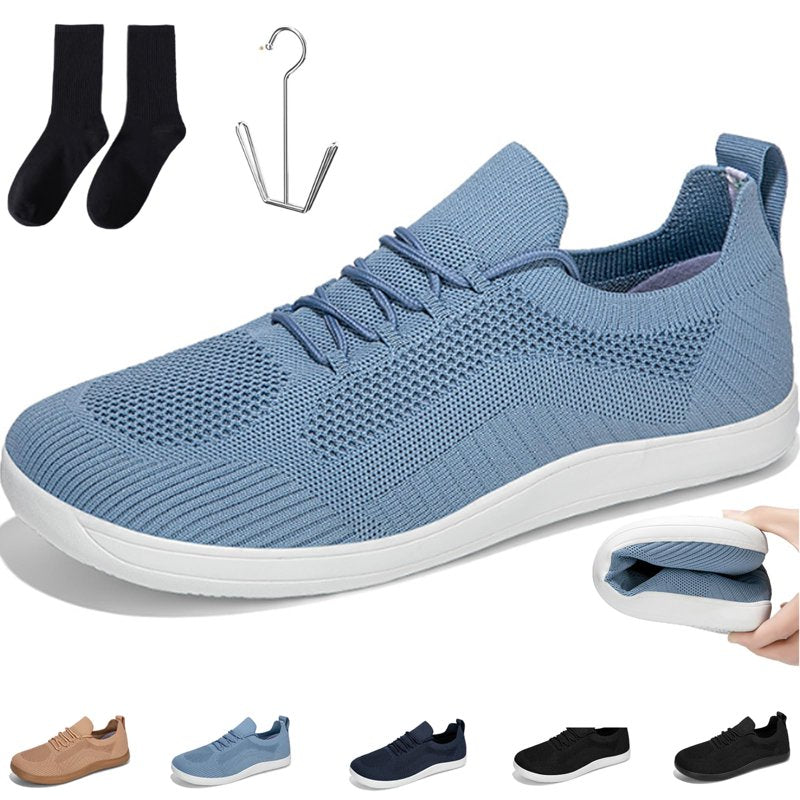 Women's Orthopedic Sneakers with Arch Support Wide Width Non-Slip Mesh Comfort Shoes