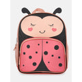 Toddler Ladybug Backpack with Glitter and Pockets - 13.5 Inch
