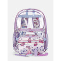 Kids Sensory Backpack and Lunch Tote Set with Fidget Toys, Purple