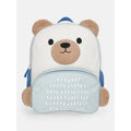 Toddler Teddy Bear Backpack - Cozy Plush Kids School Bag with Pockets