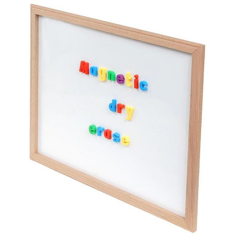 Dry-Erase Board with Wood Frame 24x36 Inches - Office & Classroom Use