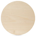 Unfinished Birch Wood Circles - Craft Shapes & Decor Bases, 24 Inch Diameter