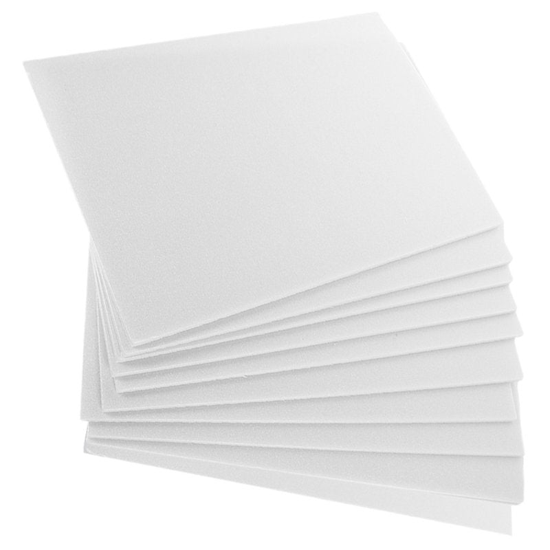 White Foam Board Poster Board for Crafts Art Displays - 10 Pieces
