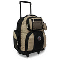 22-Inch Airline Approved Rolling Backpack with Multiple Compartments and Convertible Design