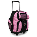 22-Inch Travel Rolling Backpack Airline Approved Durable Polyester Organizer