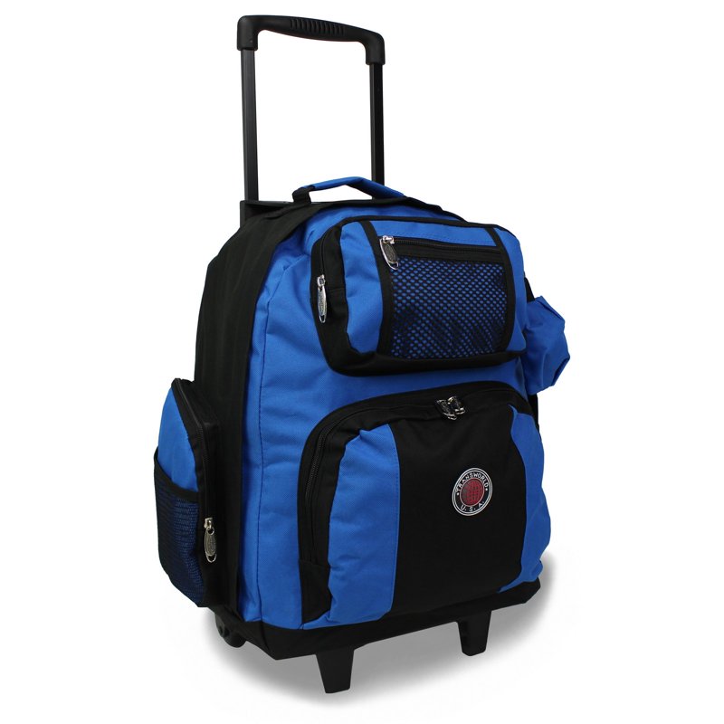 22-Inch Travel Rolling Backpack Airline Approved with Multiple Compartments