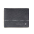 Leather Bifold Wallet for Men - RFID Protected Card Holder with Hidden Bill Compartment