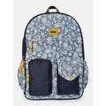Unisex Paisley Bandana Backpack with Laptop Sleeve - Blue, Beige, Olive, Denim