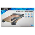 Heavy-Duty Wood Guillotine Trimmer 18-Inch Professional Paper Cutter