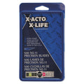 Precision No. 11 Fine Point Razor Blade Refills - 500 Pack, X-Life Steel
