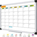 Magnetic Dry Erase Calendar Whiteboard Wall Mount for Home Office Classroom