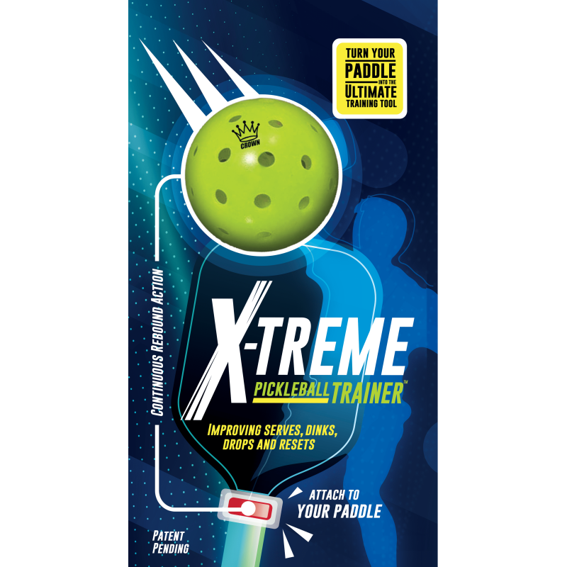 X-treme Pickleball Trainer Paddle Attachment – Rebound Training Aid