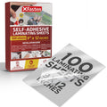 Self-Adhesive Laminating Sheets 9 x 12 Inches Pack of 100 Glossy Protect Documents
