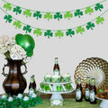 St Patrick's Day Decorations Shamrock Garland Banner for Irish Party Supplies
