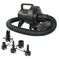 Electric Air Pump for Inflatables - High Pressure Inflator & Deflator with Cone Nozzle