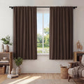 Blackout Curtains 2 Panels Light Blocking Room Darkening Window Drapes