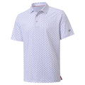 Men's Performance Golf Polo Shirt with UPF 40+ Moisture Wicking Short Sleeve