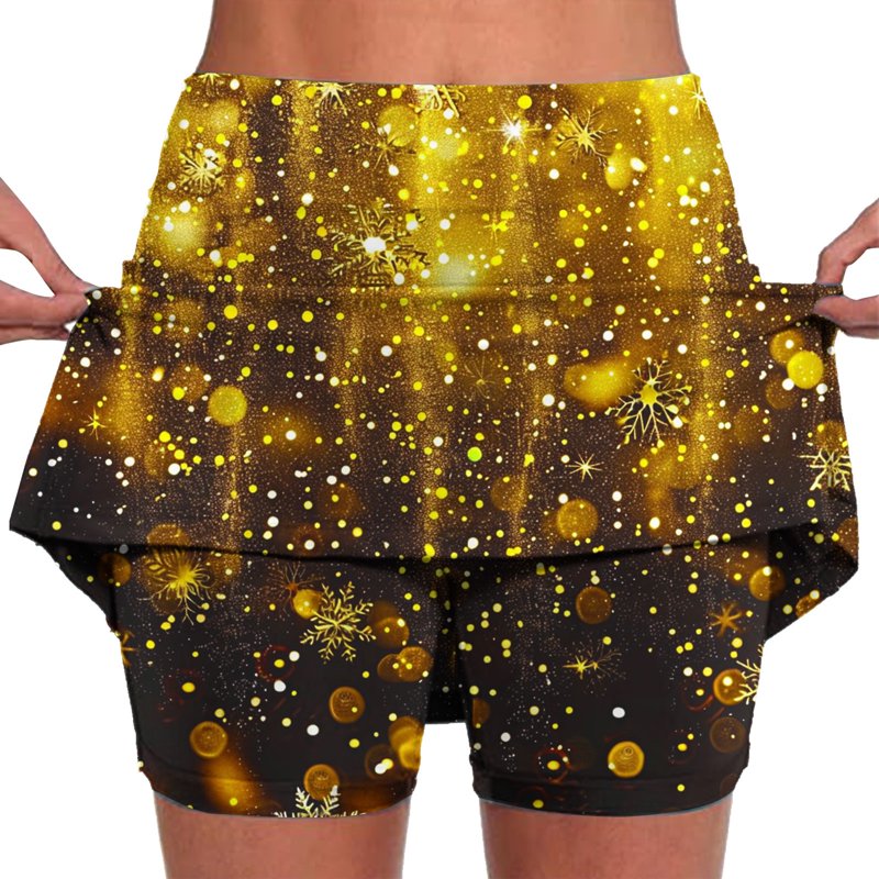 Women's Lightweight Tennis Skort for Running Training & Sports