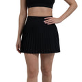 Women's Pleated Tennis Skirt with Built-In Shorts - High Waist, Breathable Activewear