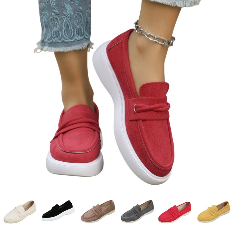 Women's Orthopedic Slip-On Work Shoes with Arch Support and Non-Slip Sole