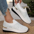 Women's Orthopedic Golf Shoes Breathable Non-Slip Slip-On Hiking Sneakers