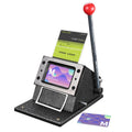 Yescom 2.1" x 3.8" Card Die Cutter - Manual ID/ Credit Card PVC Cutter with 0.75mm Thickness