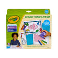 Kids Texture Art Kit with Jumbo Crayons & Rubbing Plates - Toddler Creative Set