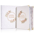 Wedding Planner Organizer with Countdown Calendar & Notes - 188 Pages, Multi-Color