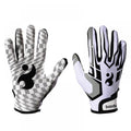 Youth Football Gloves Silicone Grip Receiver Gloves for Kids with Super Stick Ability