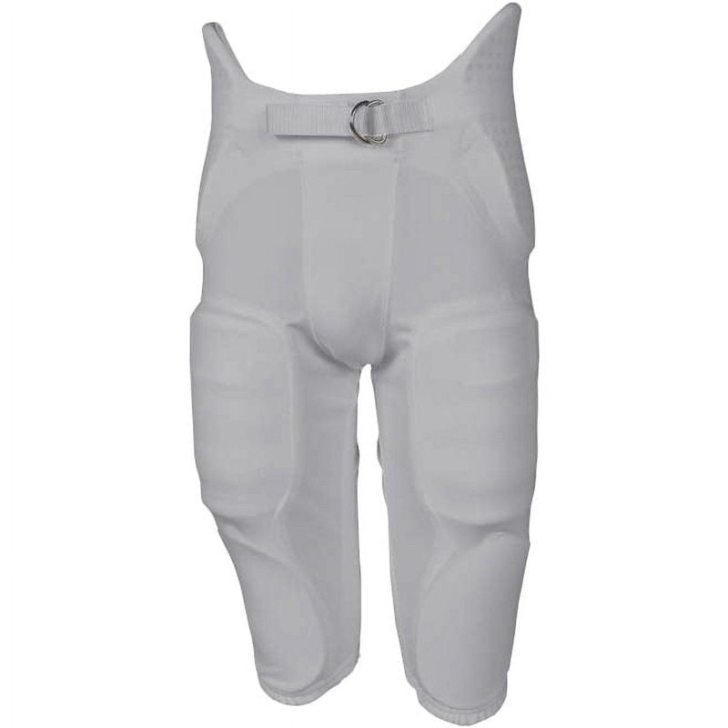 Youth Football Pants with Integrated 7-Piece Pad Set and Ventilated Hip Spines