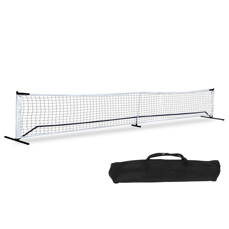 Portable Pickleball Net with Stand 22ft - Outdoor Tennis & Ping Pong Game Set