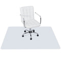 Office Chair Floor Mat for Carpet 46x60 Inches - White, Anti-Slip Protector
