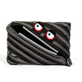 Wildlings Jumbo Pencil Case - Large Colorful Zippered Storage Bag for Kids and Supplies