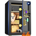 Digital Security Safe Box 5 Cu Ft Fireproof Waterproof Safe with Adjustable Shelves