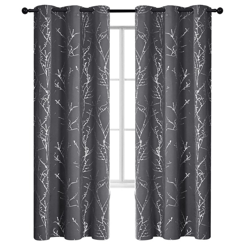 Blackout Curtains with Thermal Insulation - Room Darkening Drapes for Bedroom & Living Room