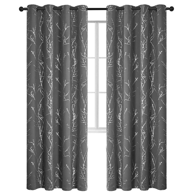 Blackout Thermal Insulated Curtains - Room Darkening Drapes for Bedroom & Living Room