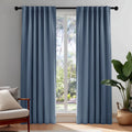 Thermal Insulated Blackout Curtains - Room Darkening Drapes for Living Room & Bedroom