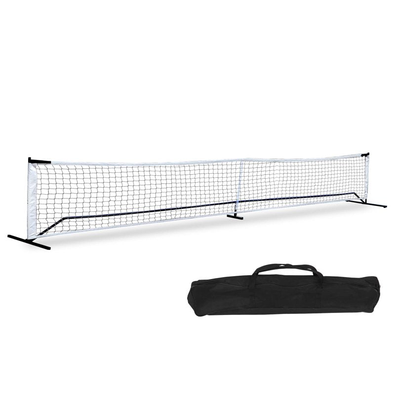 22FT Portable Pickleball Net Set with Carry Case for Indoor & Outdoor Play