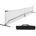 Portable Pickleball Net System 22FT with Steel Frame & Carrying Bag for Outdoor Sports