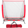 Portable Baseball & Softball Hitting Net 5x5 Feet with Carry Bag for Training