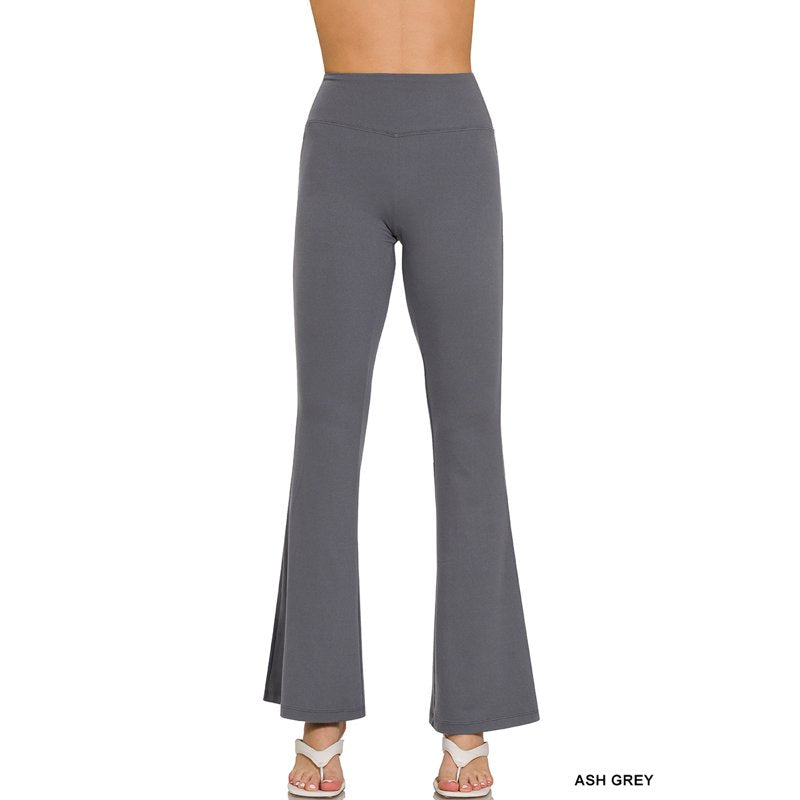High Waist Flared Yoga Pants for Women - Plus & Regular Sizes, Soft & Stretchy