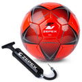 Zepex Recreation Soccer Ball Size 4 - 32-Panel Synthetic, Includes Pump (Variation 4)