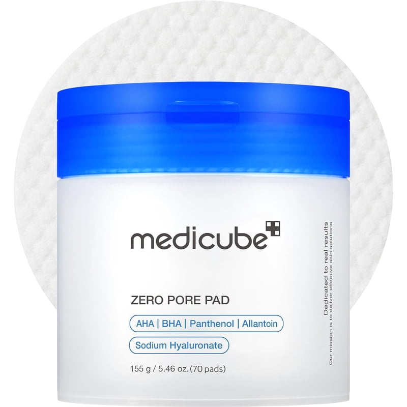 Pore Cleansing Pads for Skin Care - 70 Alpha and Beta Hydroxy Acid Toner Pads