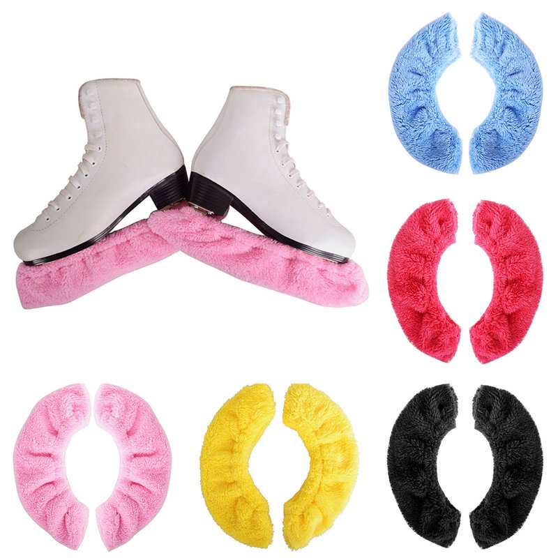 Ice Skate Blade Cover Guards Pair - Dustproof, Reusable & Washable Protectors