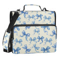 Zipper Binder with Shoulder Strap and Handle - 1.5 Inch Capacity Organizer