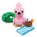 Crochet Kit for Beginners - Zoe the Flamingo Amigurumi Bundle