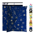 Starry Sky Christmas Poly Mailers 6x9