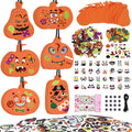 Halloween Foam Pumpkin Craft Kit for Kids - 36 Sets DIY Decorations & Ornaments