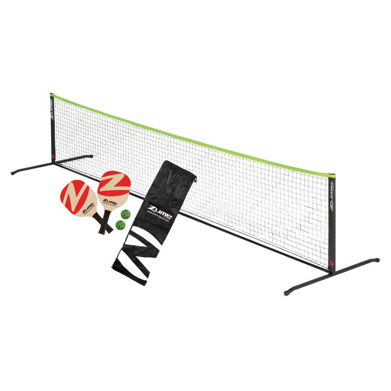 Portable Pickleball Net Set with Paddles and Balls - Family Outdoor Recreation