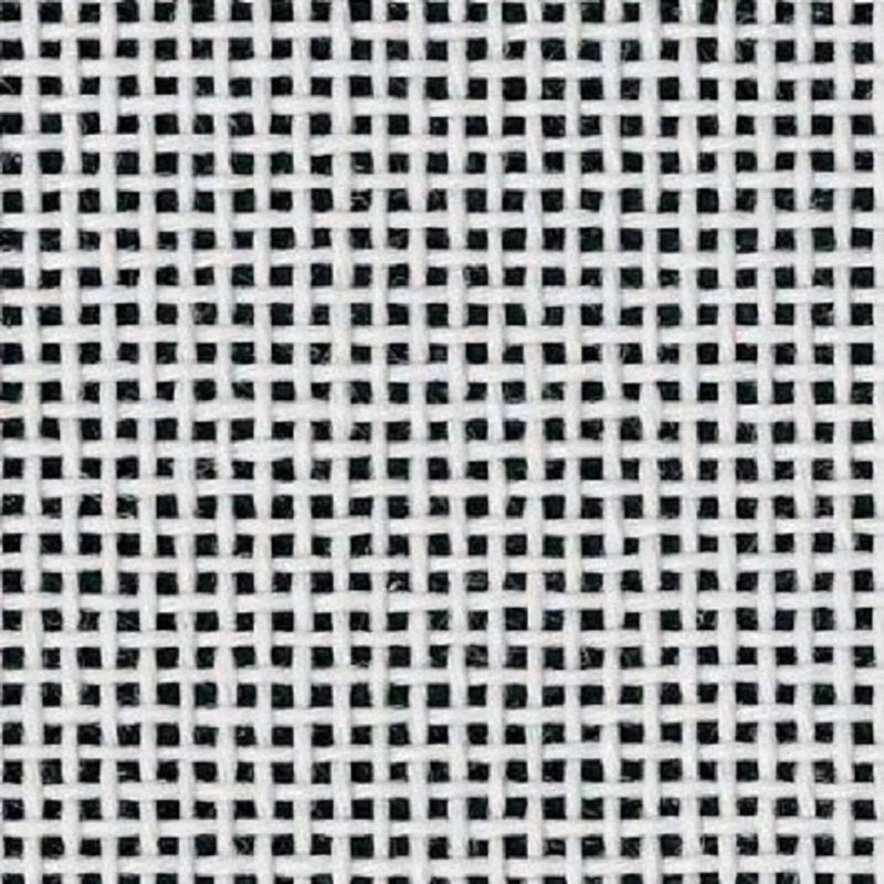 Needlepoint Canvas 14 Mesh White with Orange Line for Embroidery & Crafts - 40x54 Inches